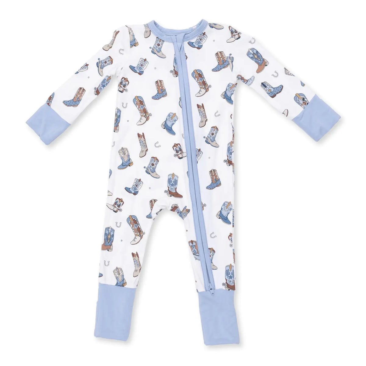 Angel Dear Convertible Romper Buckaroo Boots