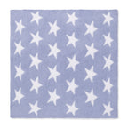 Angel Dear Chenille Dust Blue Star Blanket
