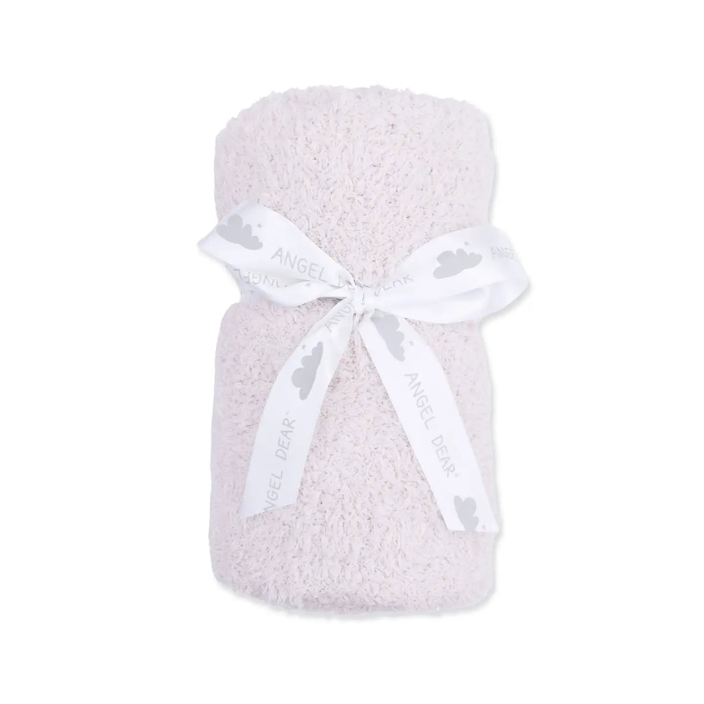 Angel Dear Chenille Stroller Blanket Natural