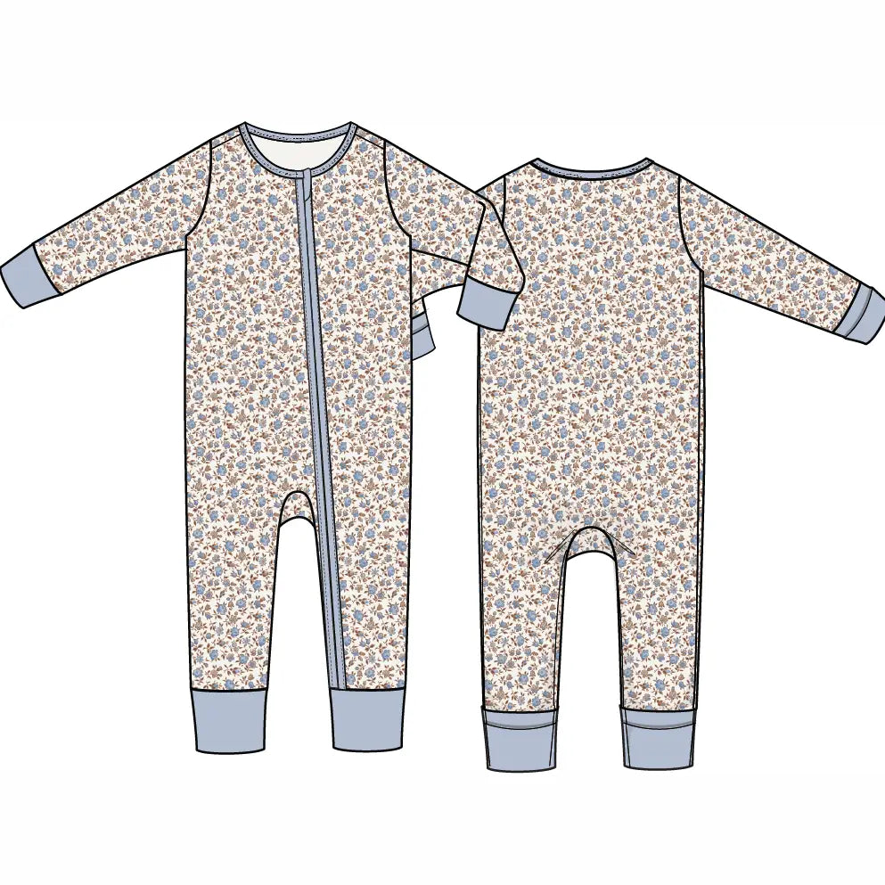 Angel Dear Convertible Romper Hazel Floral