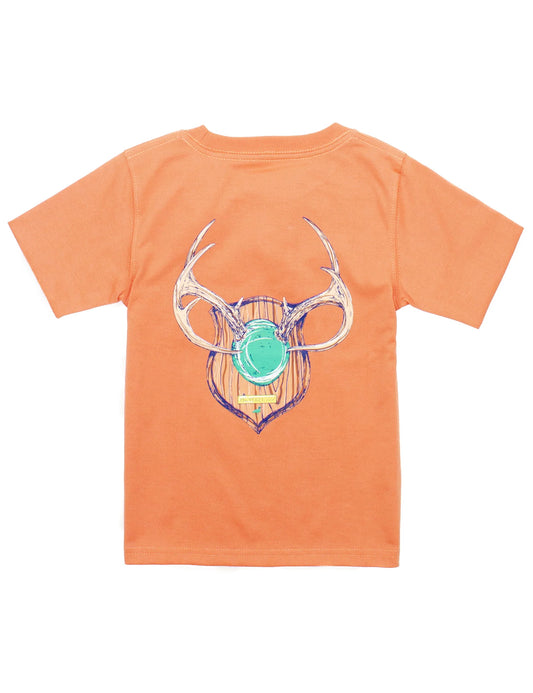Properly Tied Boys Antler Mount Tee