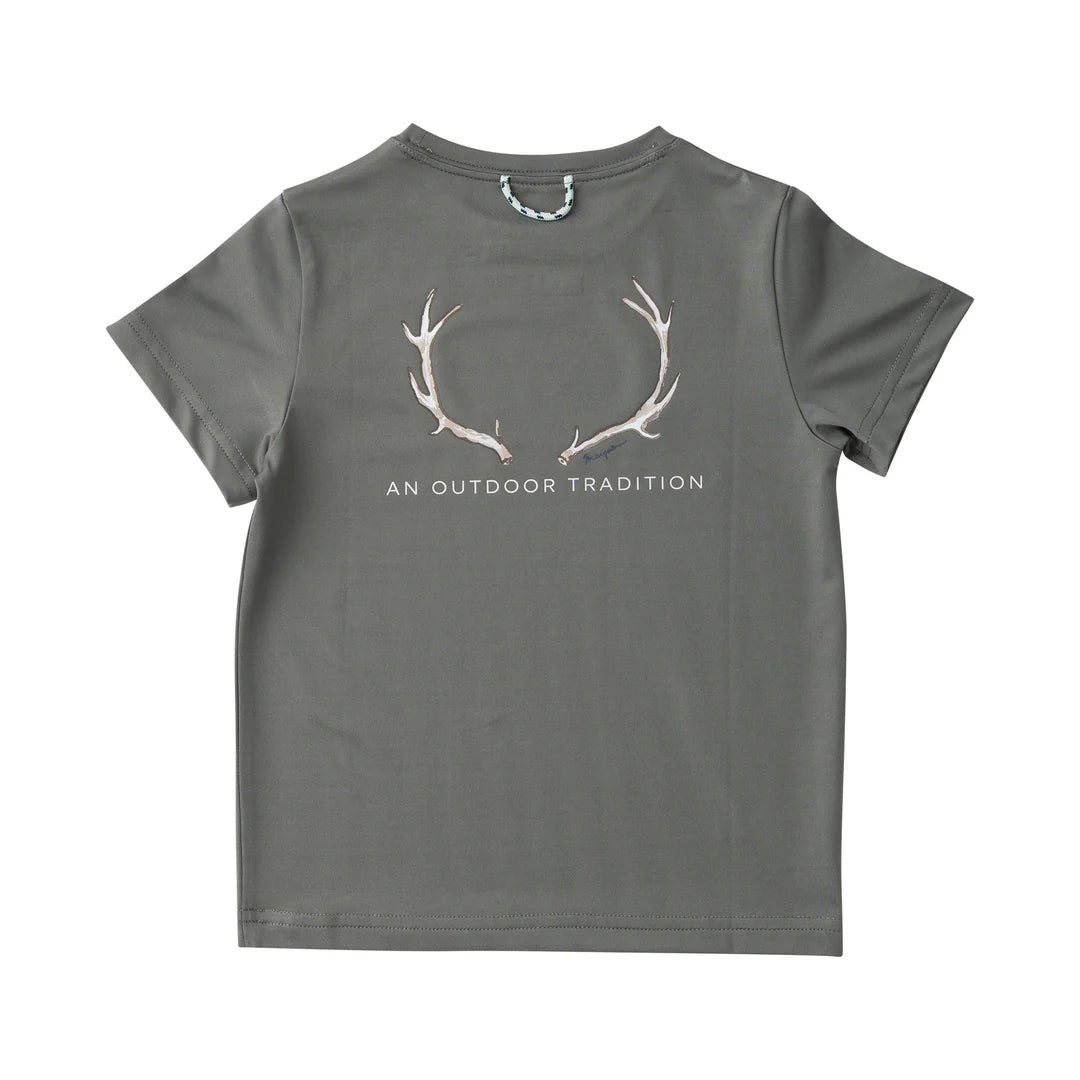 Prodoh Kids Performance Tee - Deer Antlers