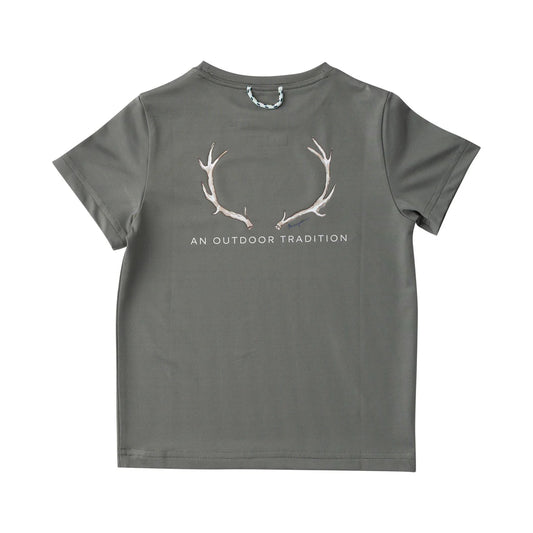 Prodoh Kids Performance Tee - Deer Antlers