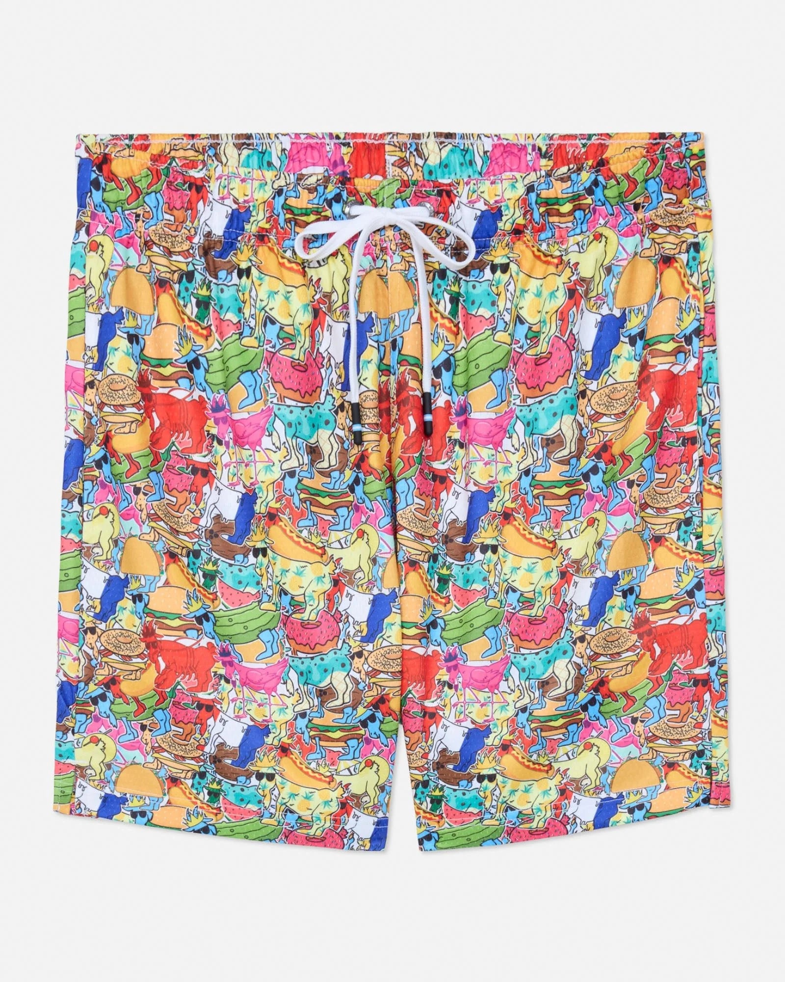 GOAT Boys Sticker AOP Mesh Shorts