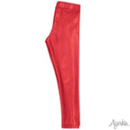 Azarhia Shimmer Legging-Red
