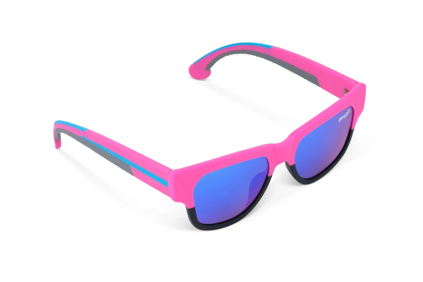 Fire Island Sky Blue Pink Kids Sunglasses