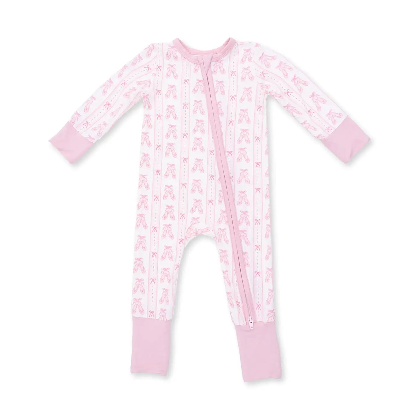 Angel Dear Convertible Romper Ballet Stripes