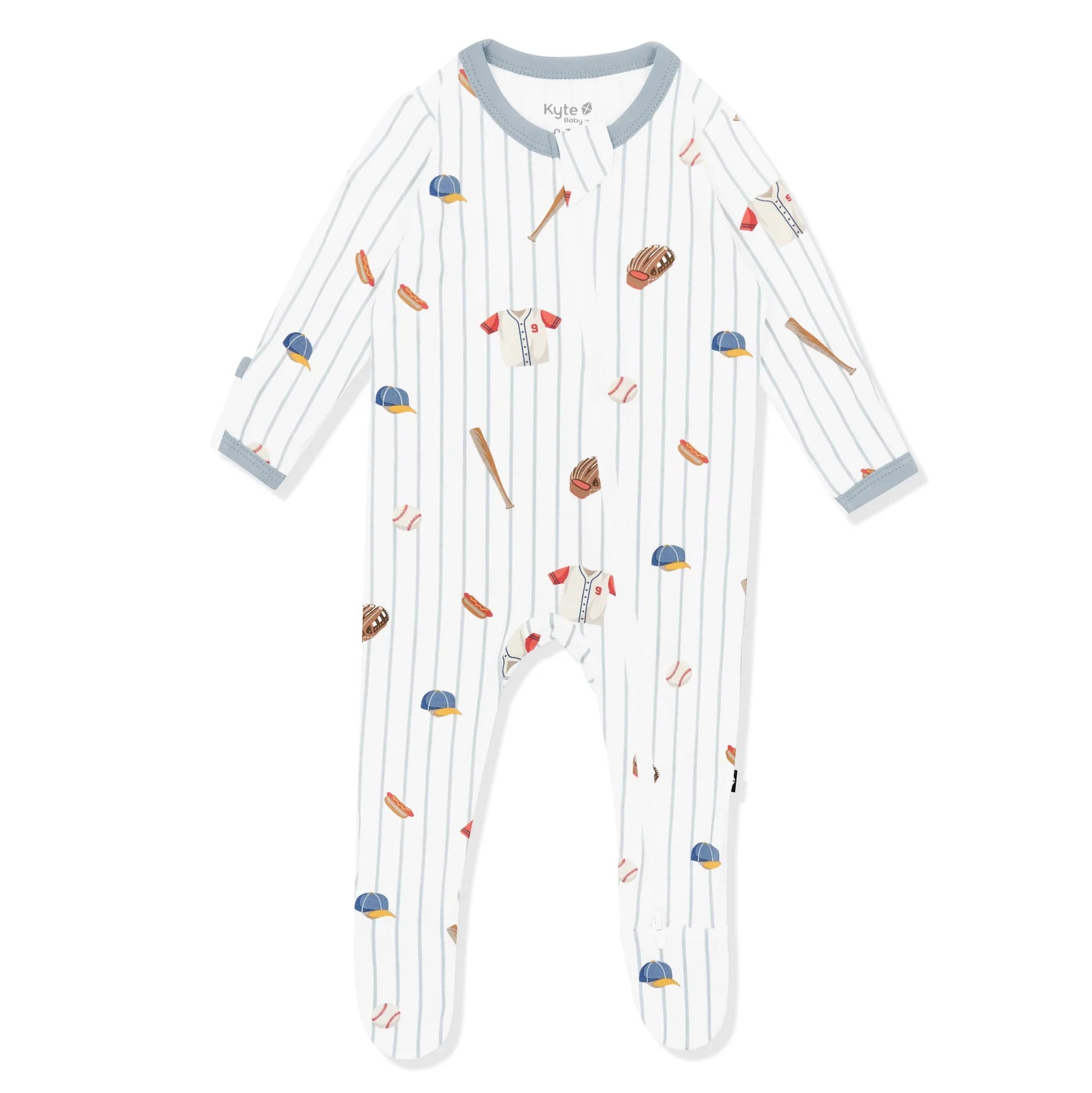 Kyte Baby Zippered Footie - Home Run