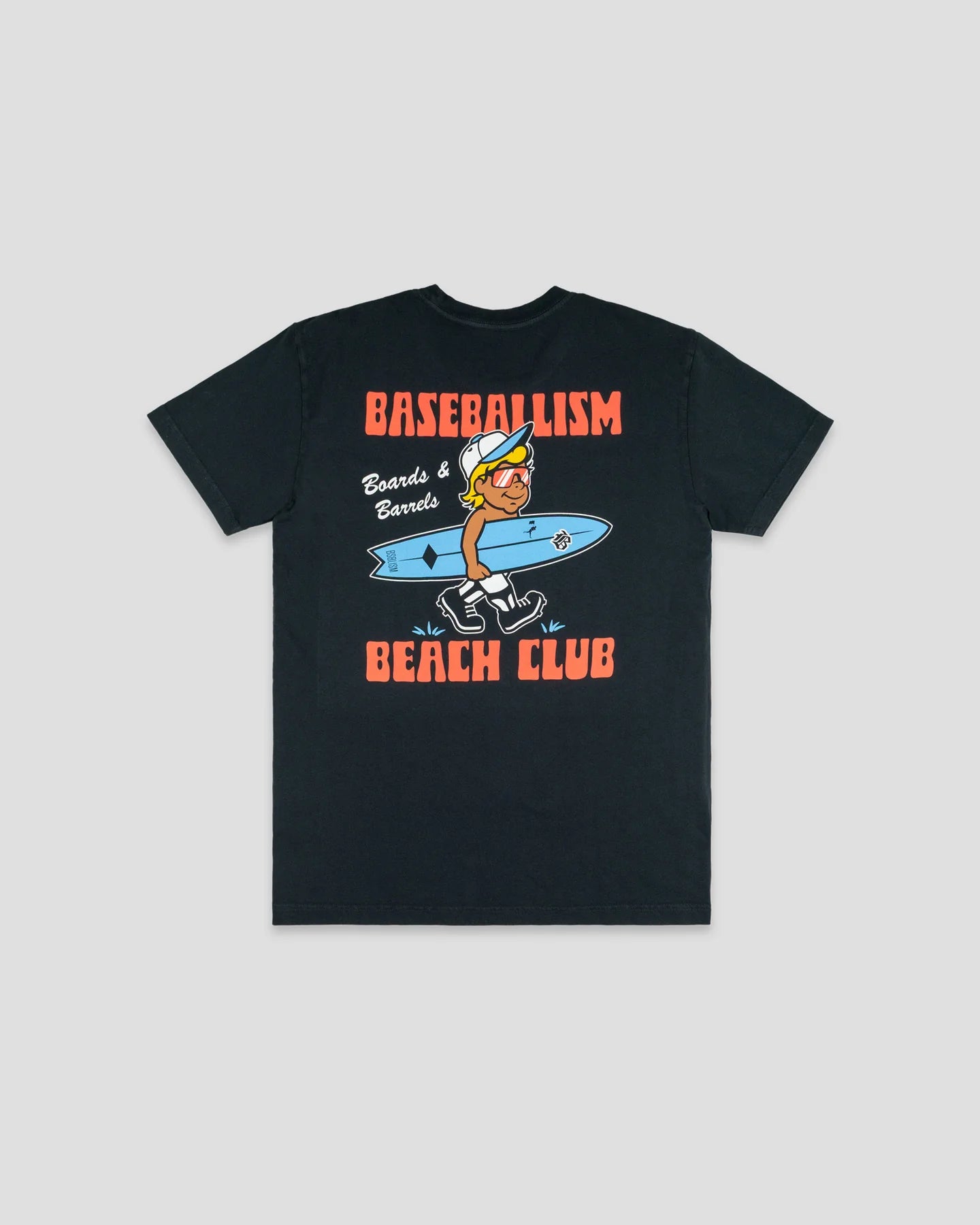 Baseballism Boards and Barrels T-Shirt