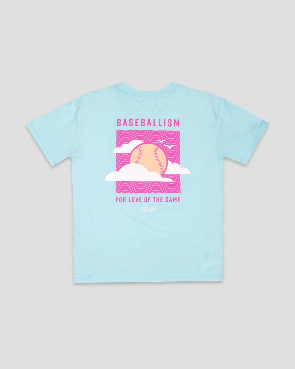 Baseballism Big Fly Sky Youth Tee