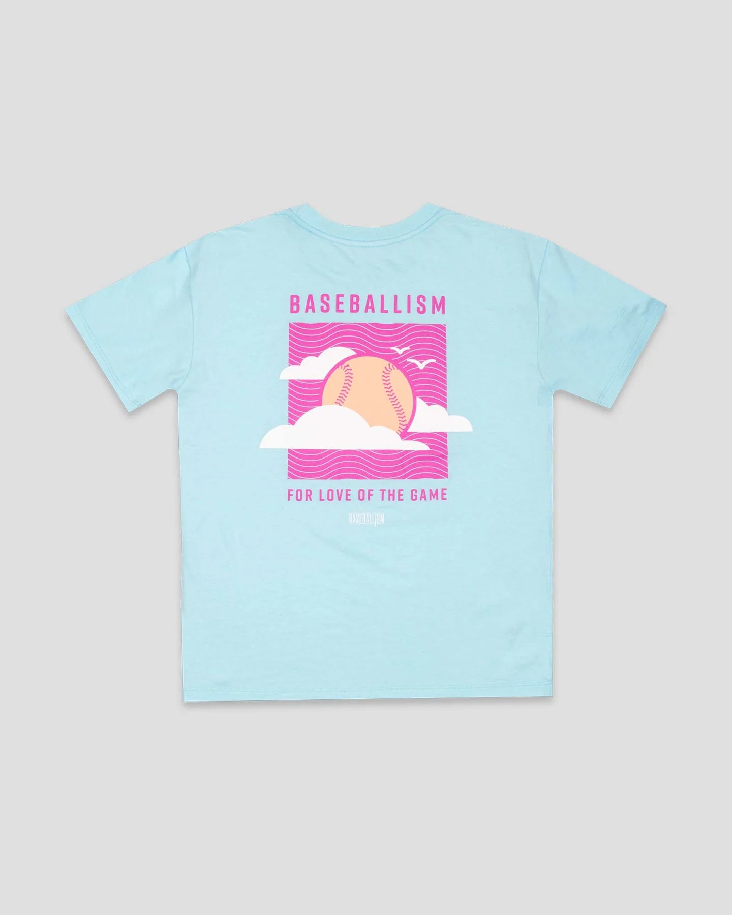 Baseballism Big Fly Sky Youth Tee