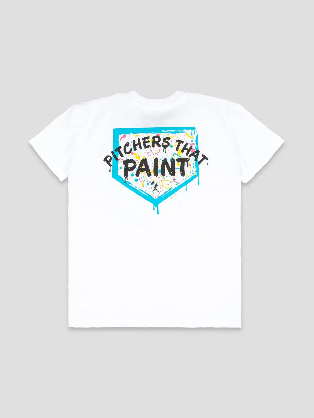 Baseballism Pitchers That Paint T-Shirt White