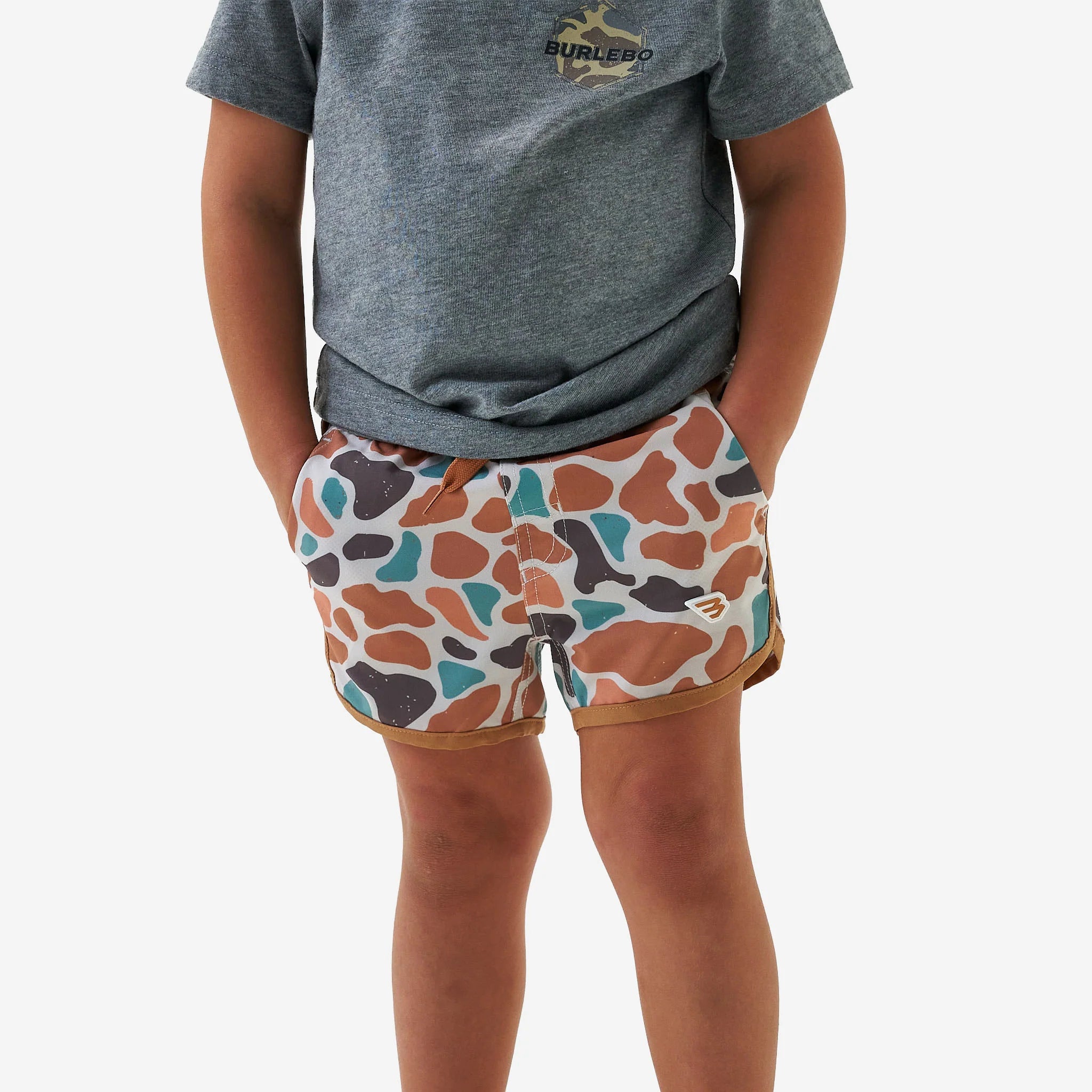 Burlebo Swim Trunks - Bayside Camo