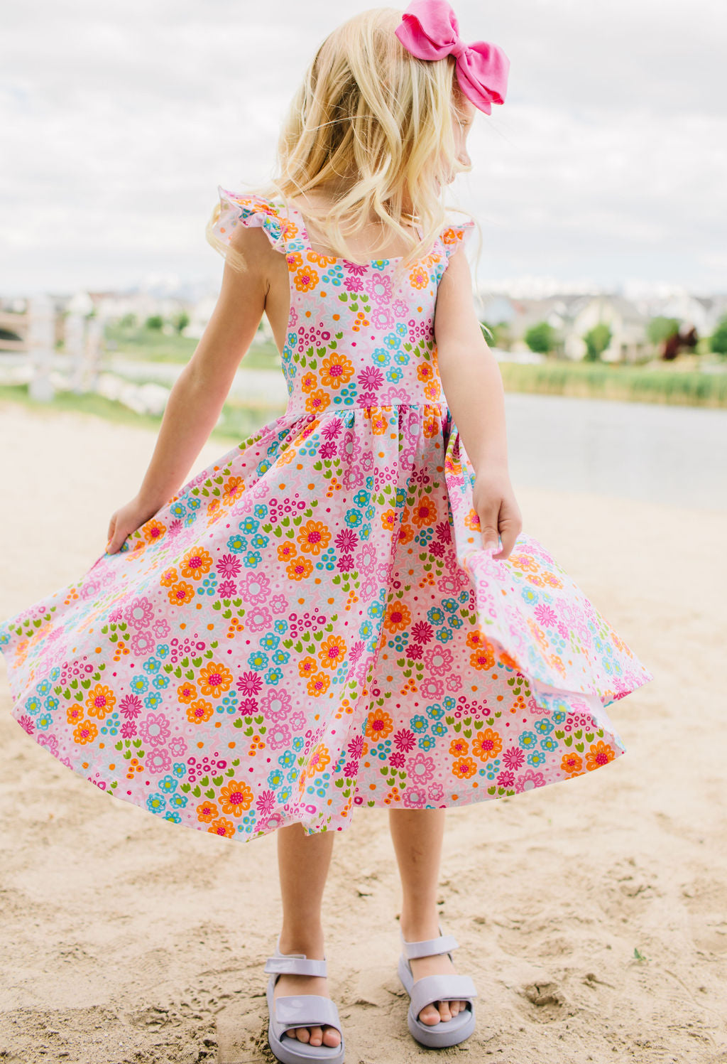 Ollie Jay Rosita Pink Flowers