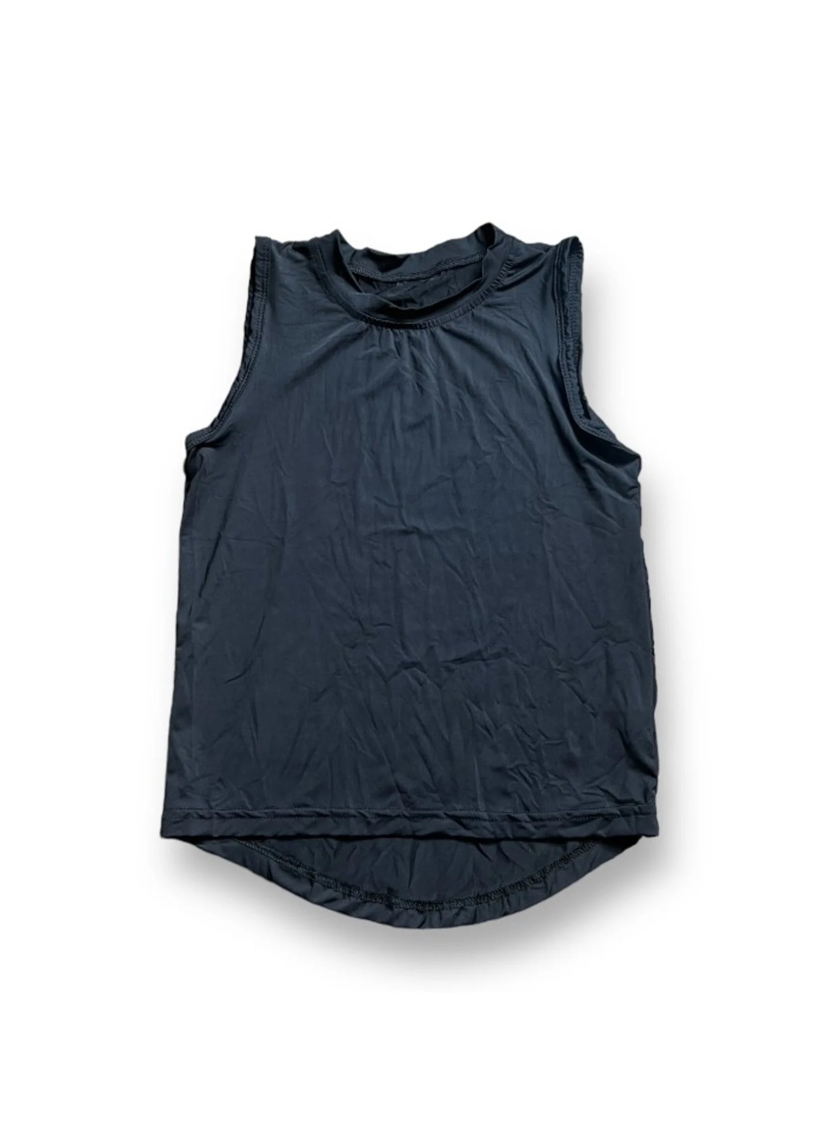 Belle Cher High Low Tank - Black