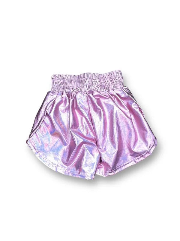 Belle Cher Metallic Shorts