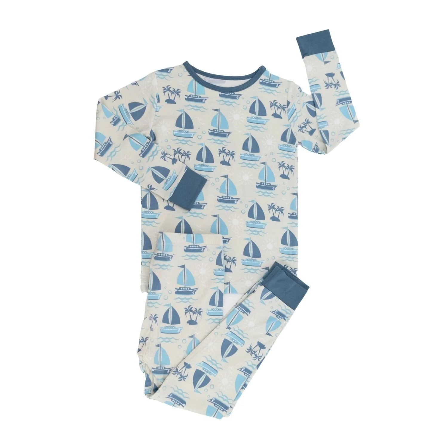 Big Kid Pajamas - Sailboats