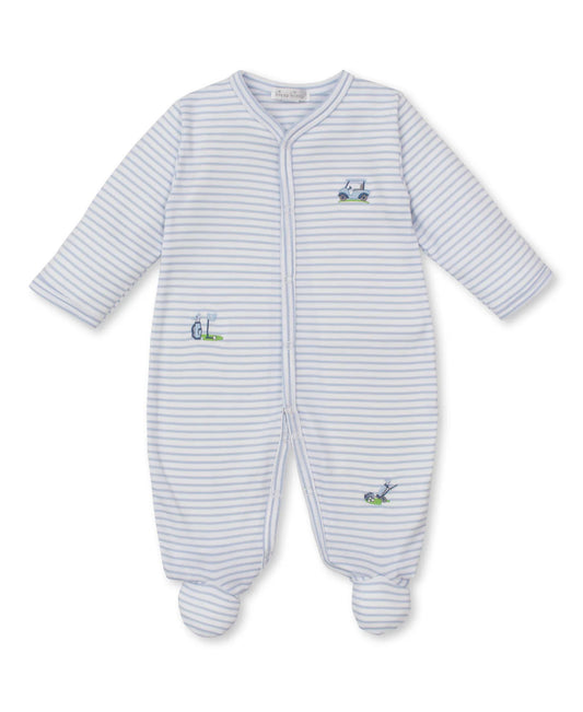 Kissy Kissy Fairway Foursome Blue Stripe