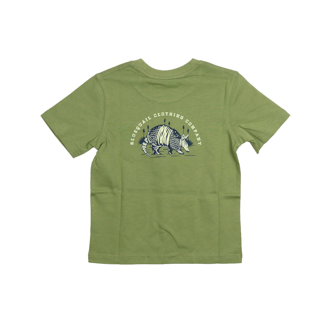 Blue Quail Armadillo Cotton Graphic Tee SS