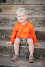 Blue Quail Oange Hoodie
