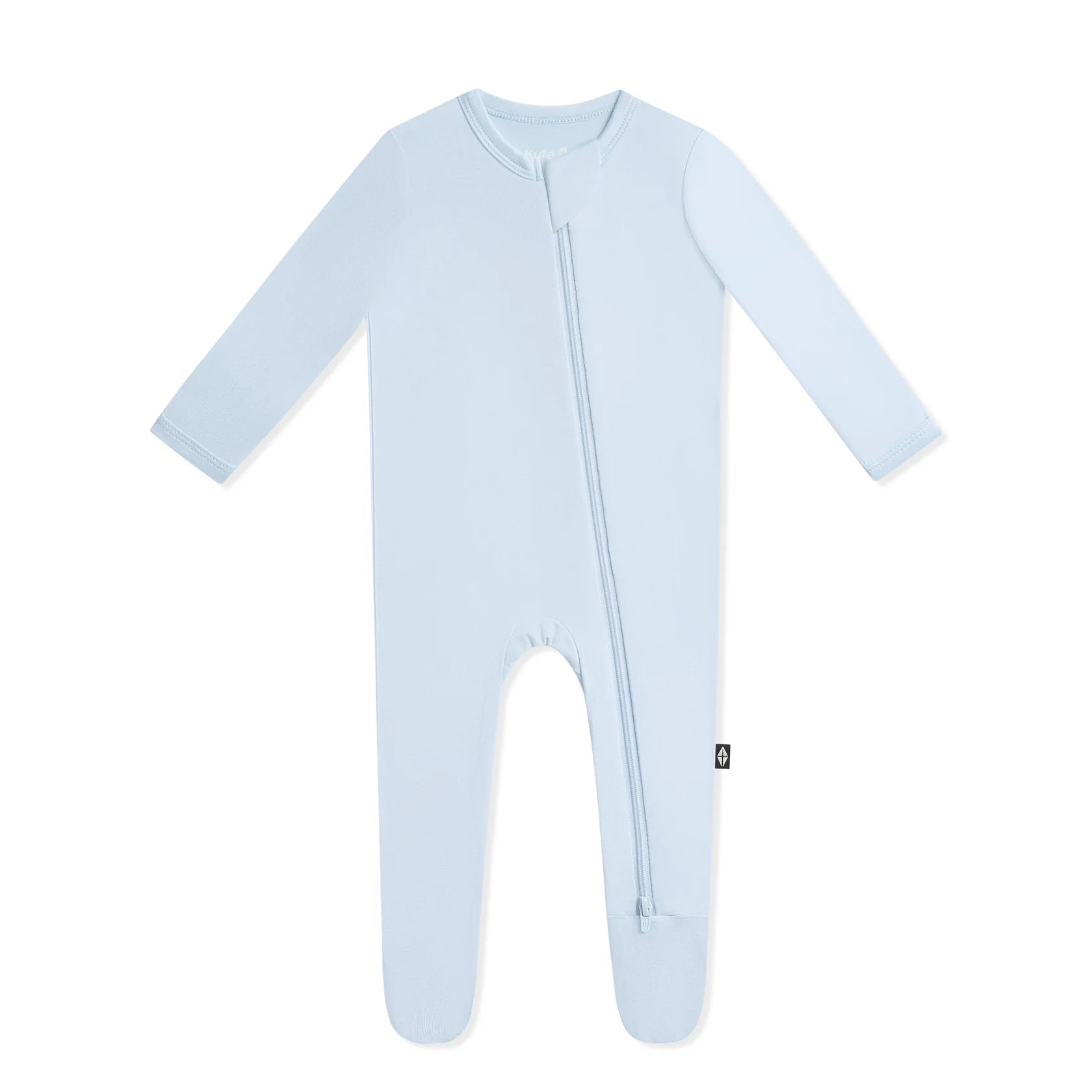 Kyte Baby Zippered Footie - Breeze