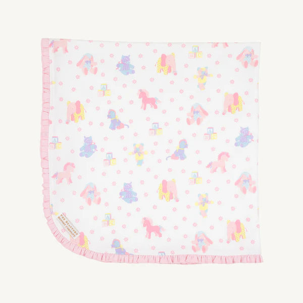 The Beaufort Bonnet Baby Buggy Blanket Pink Cuddle Up Cutie