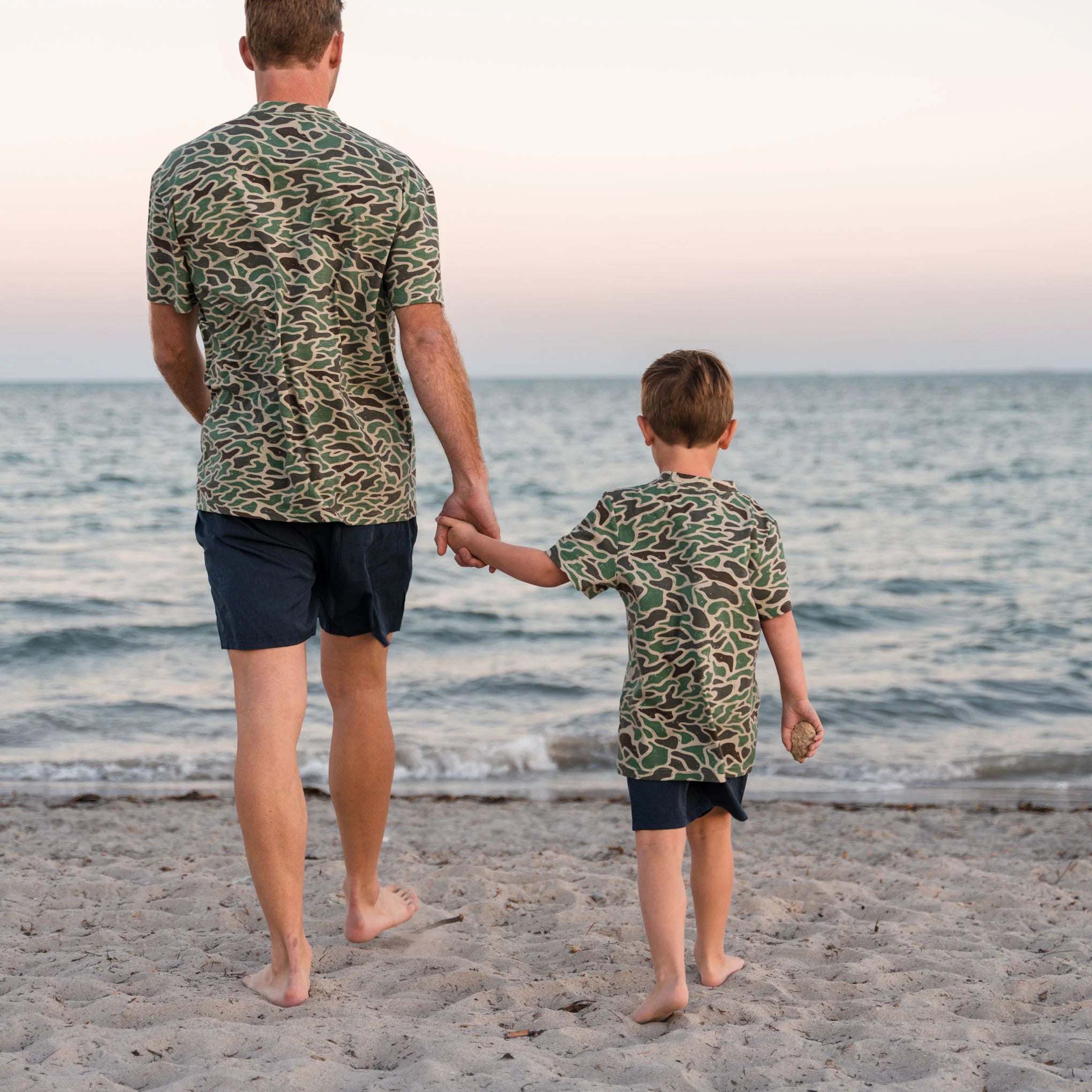 Burlebo Youth Retro Duck Camo Tee