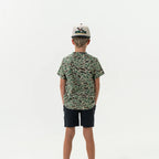 Burlebo Youth Retro Duck Camo Tee