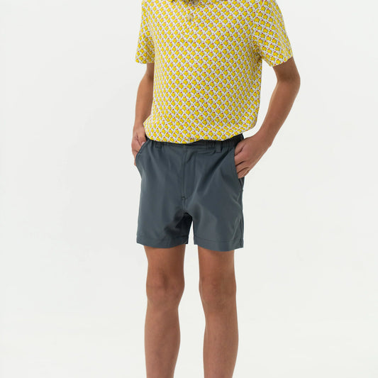 Burlebo Everyday Shorts - River Rock Grey