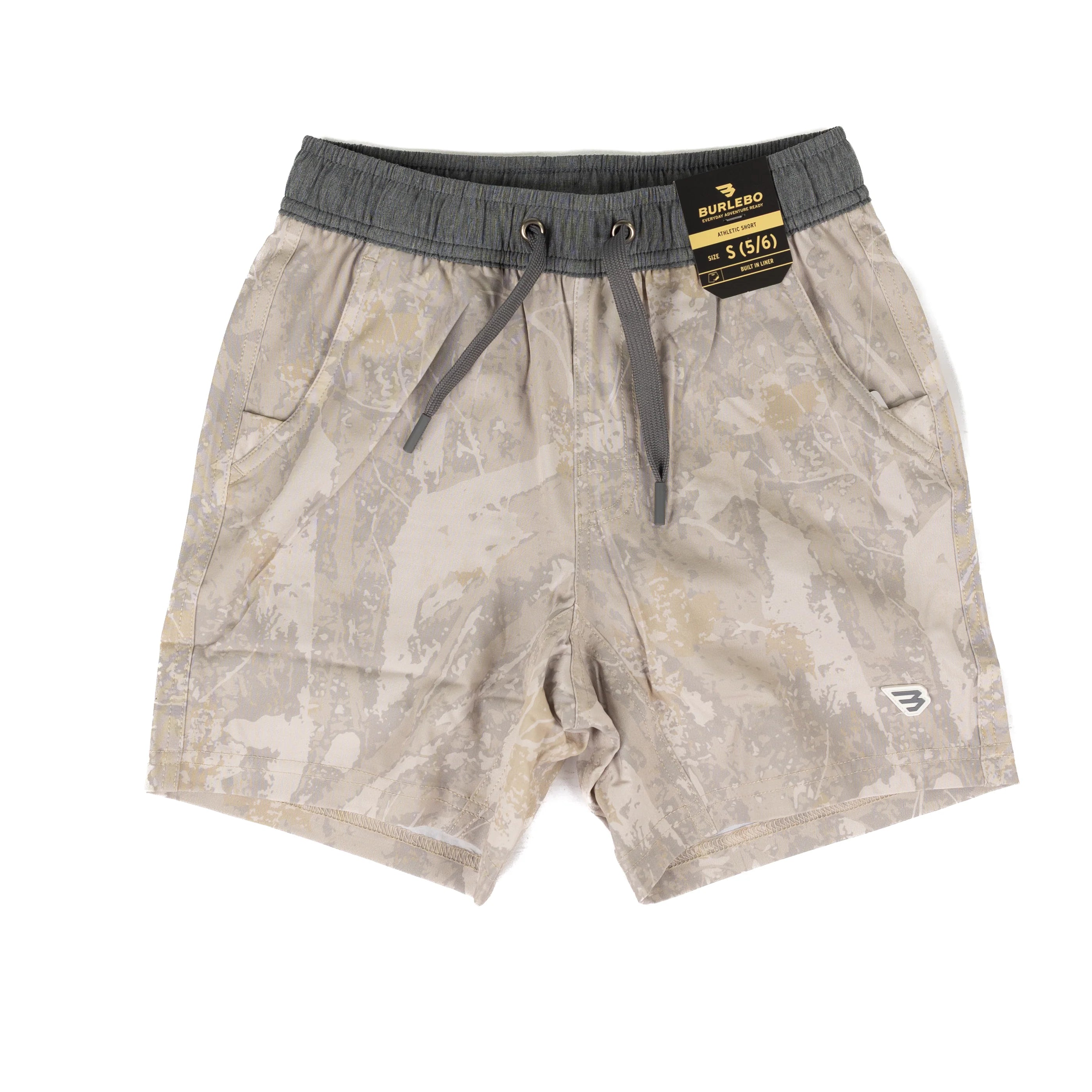 Burlebo Youth Athletic Short-Drifter Camo