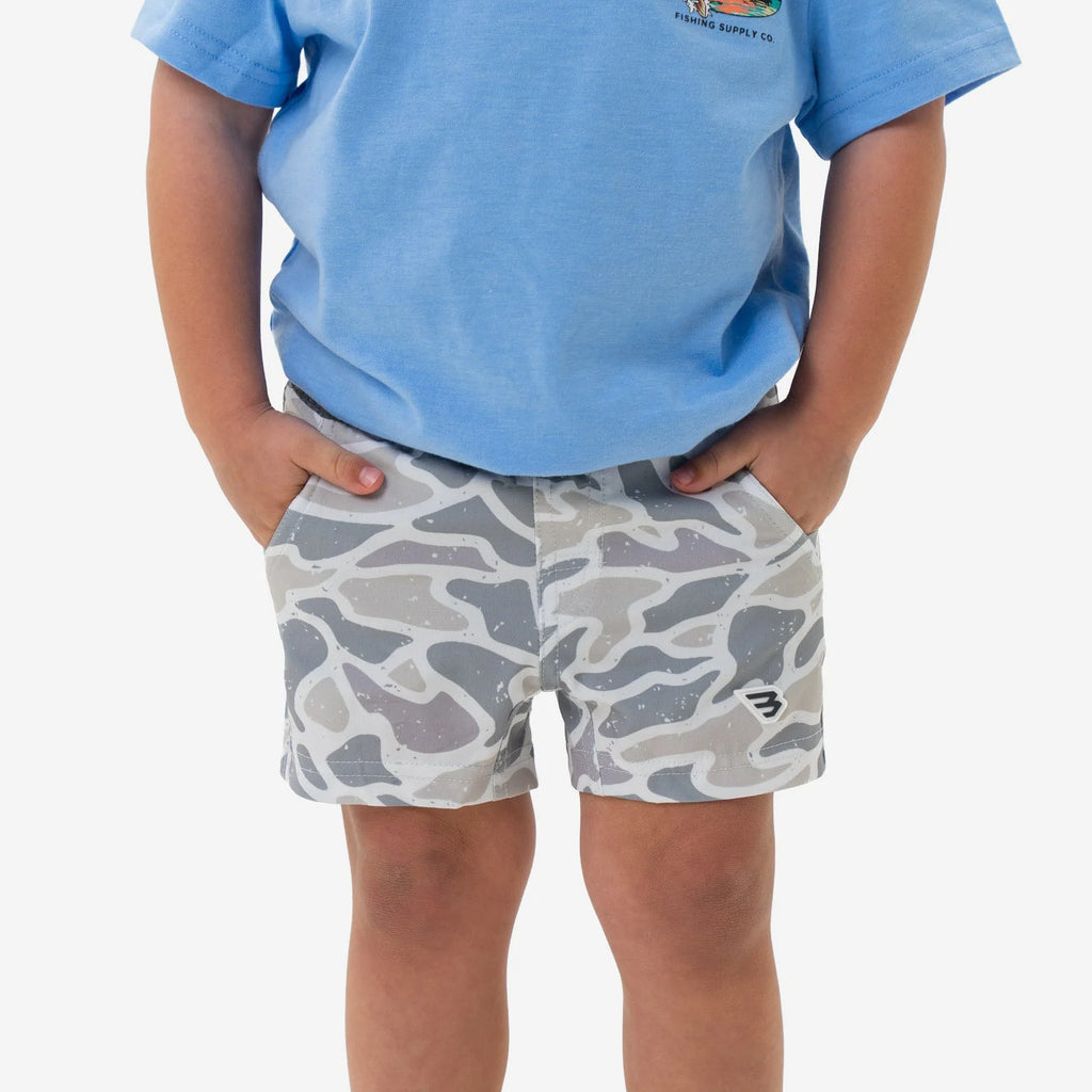 Burlebo Mesh Shorts-White Camo