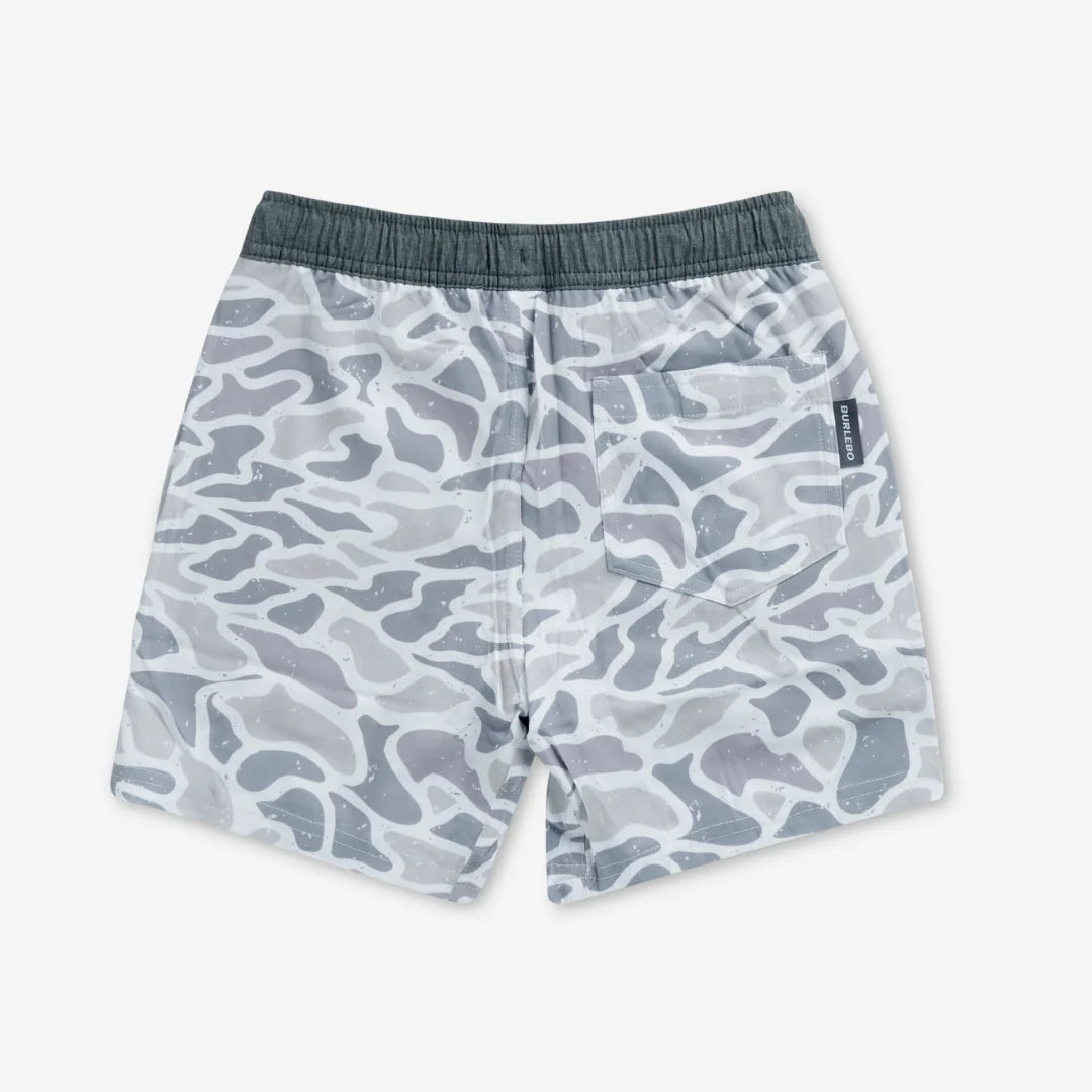Burlebo Mesh Shorts-White Camo