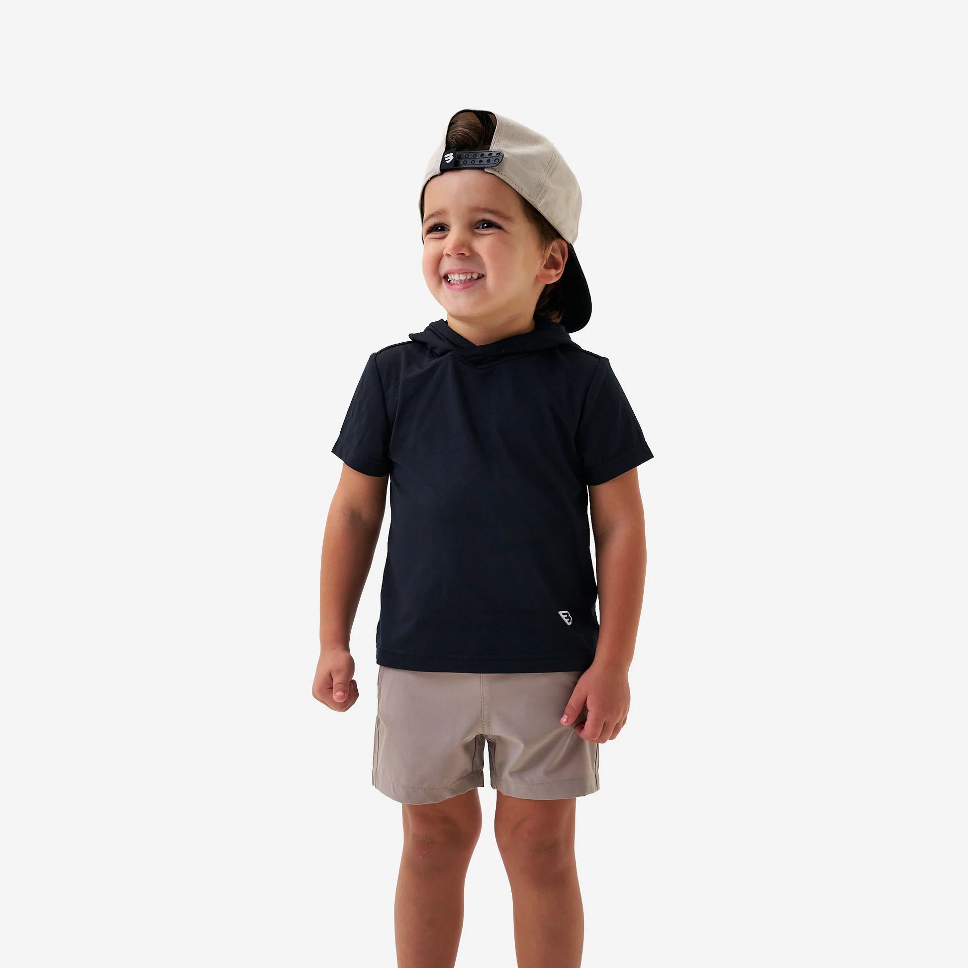 Burlebo Youth Performance Hoodie SS Black