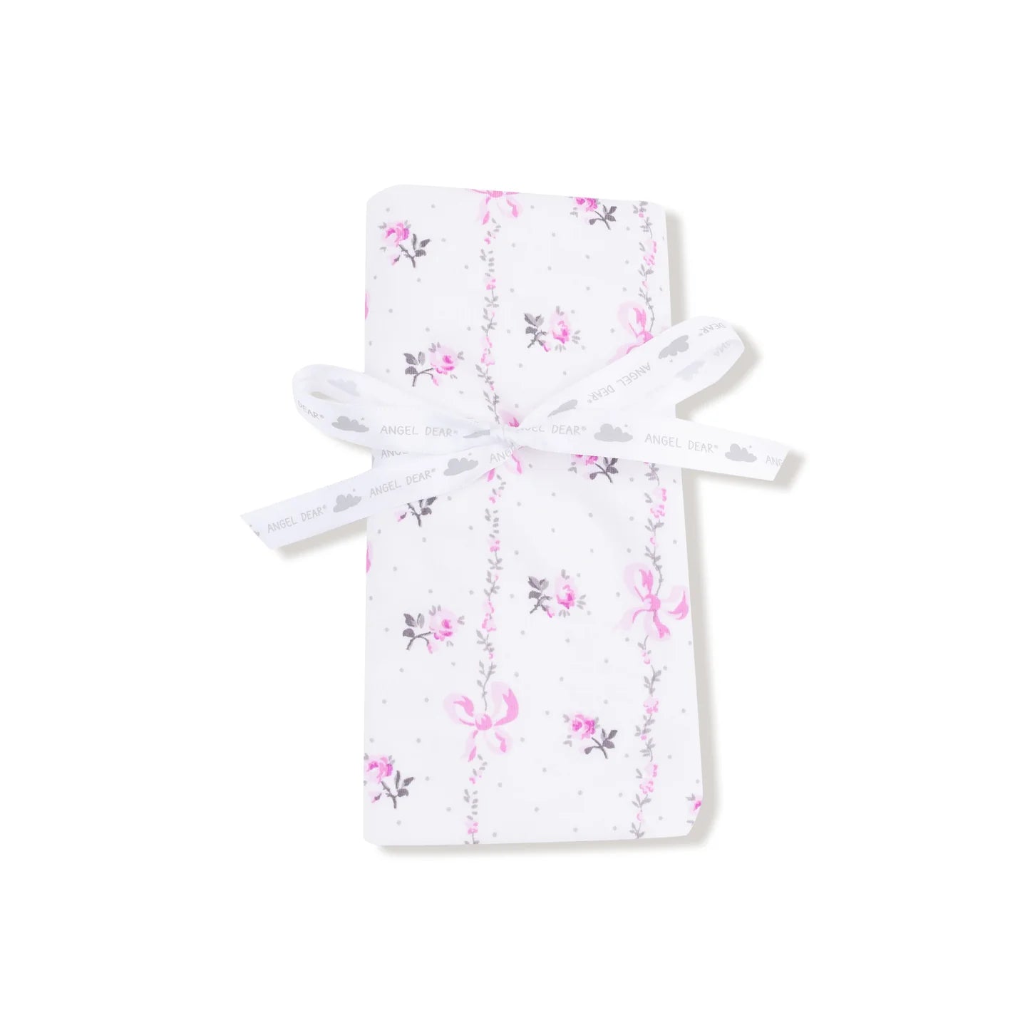 Angel Dear Ruffle Burp Cloth - Dainty Buds
