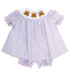 Ruth & Ralph Butterfly Smocked Annabelle Bloomer Set