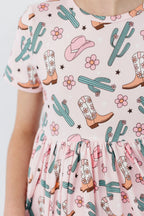 Cactus Cowgirl Twirl Dress
