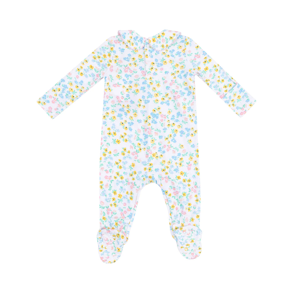 Angel Dear Smocked Peter Pan Footie Caroline's Calico