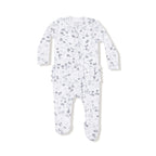 Caroline's Calico Ruffle Back Footie