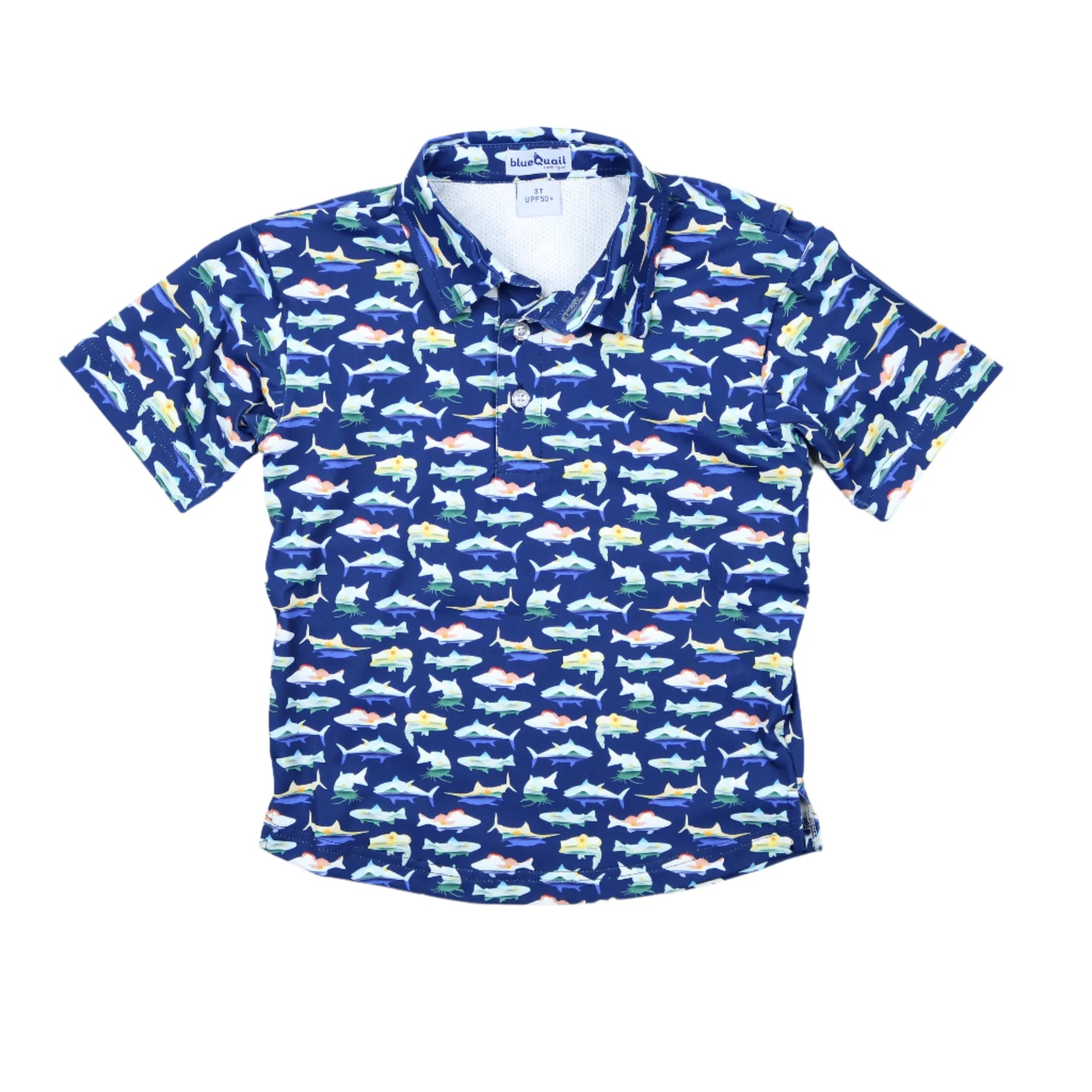 Blue Quail Catch of the Day Polo