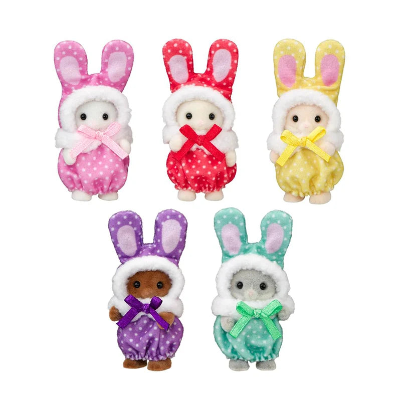 Calico Critters Cutie Bunny Costume Babies Blind Bag
