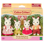 Calico Critters Chocolate Rabbit Family
