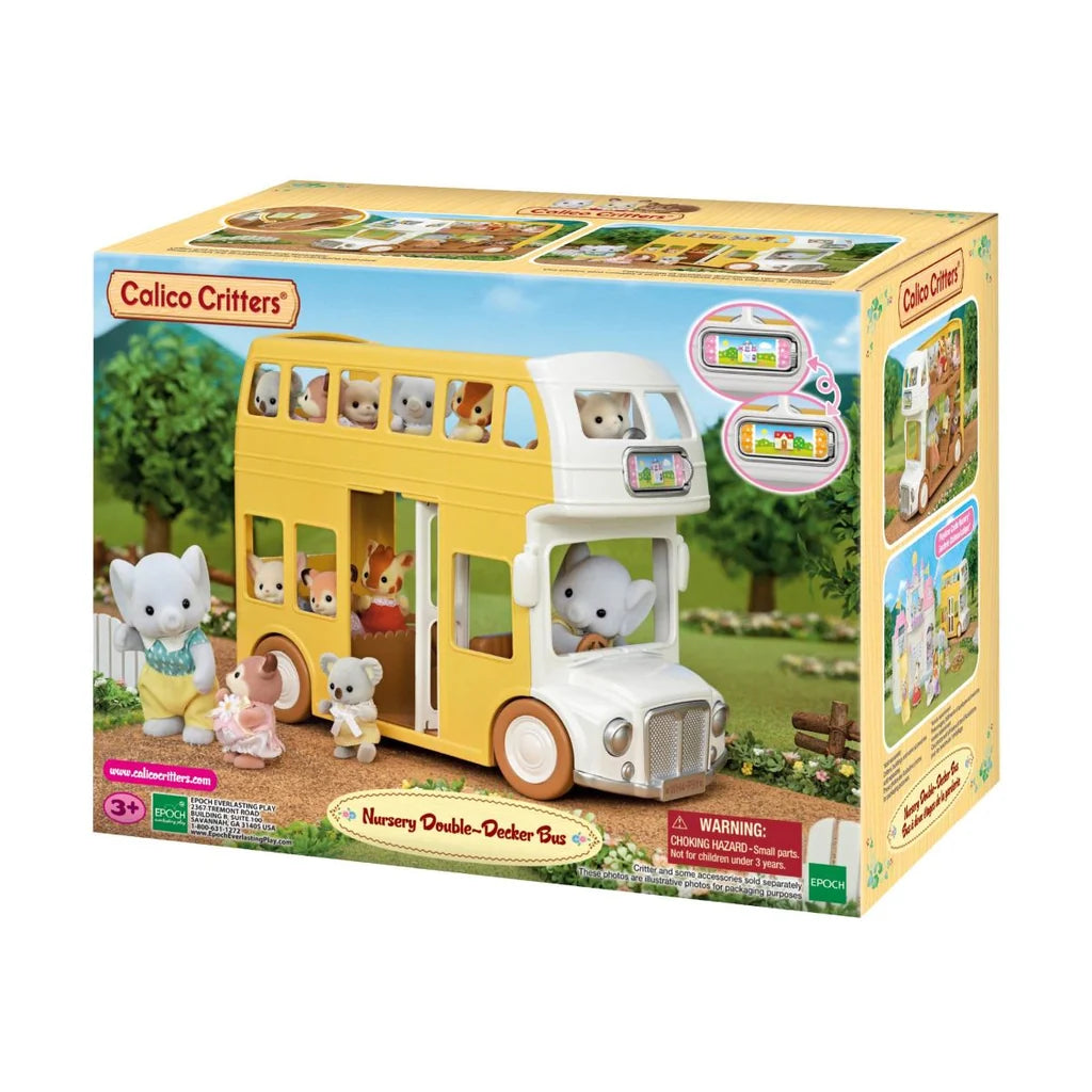 Calico Critters Nursery Double Decker Bus