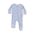 Country Calico Ruffle Back Footie