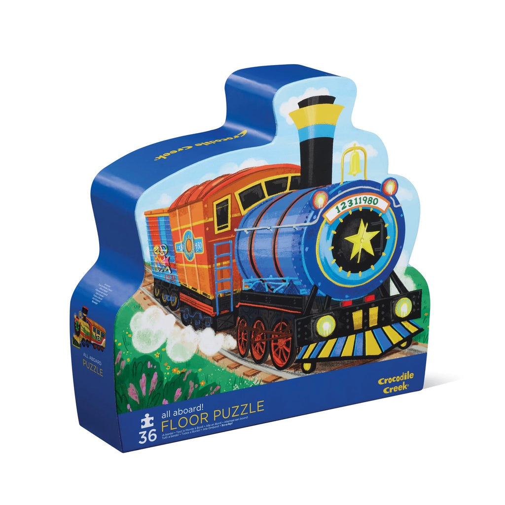 Puzzle-All Aboard Train 36 Piece
