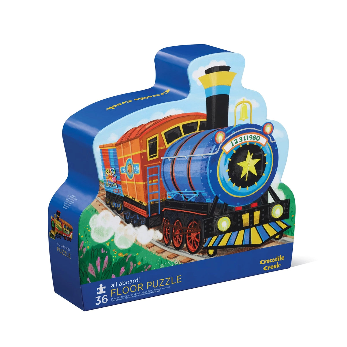 Puzzle-All Aboard Train 36 Piece
