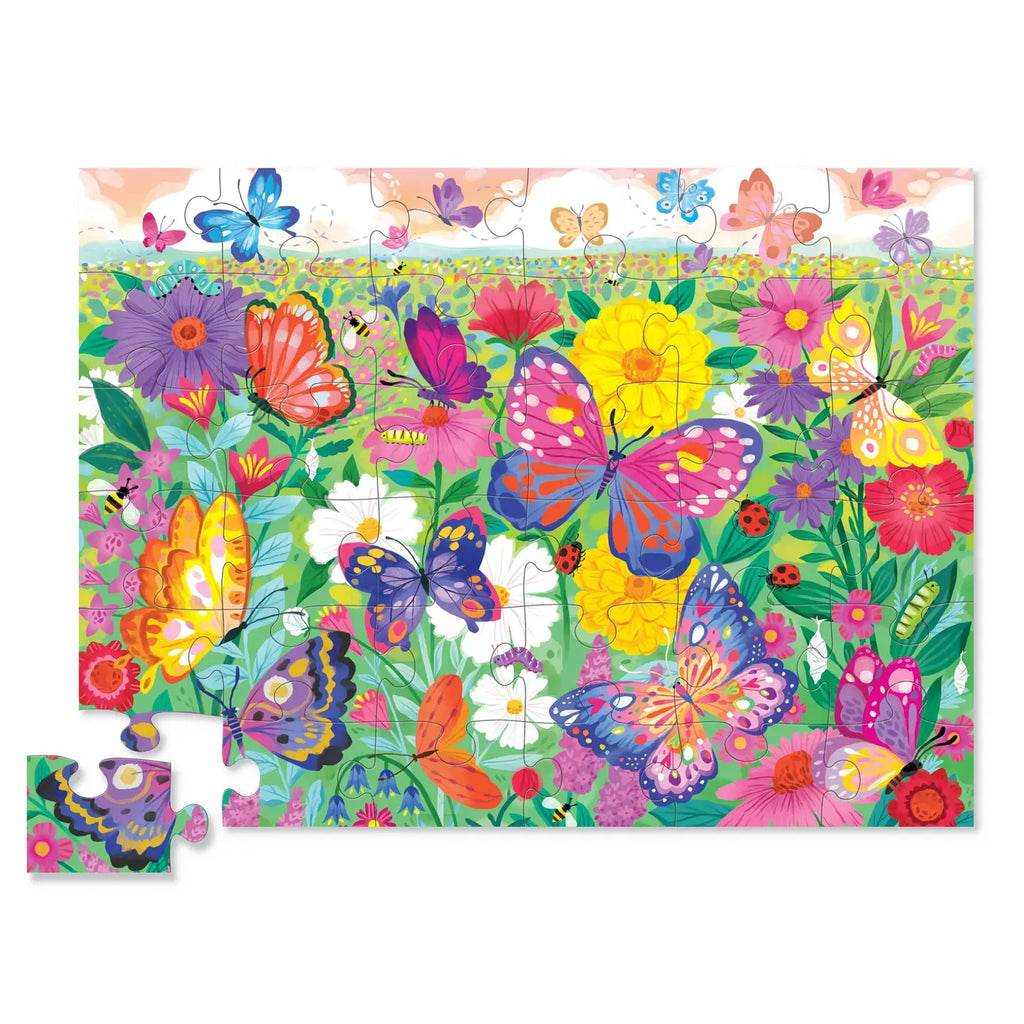 Puzzle-Butterfly Garden 36 Piece