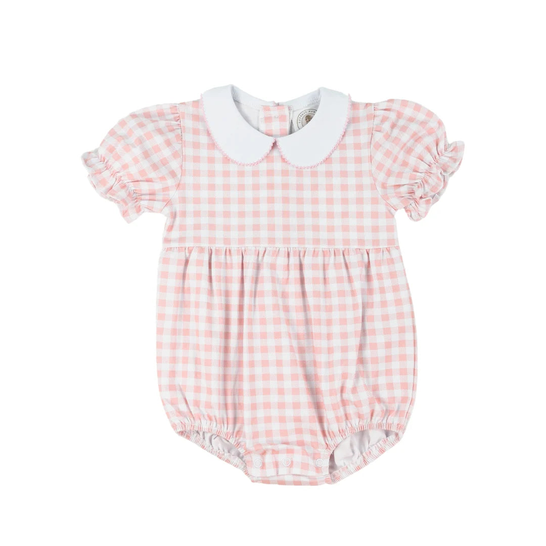 Cypress Row Pink Gingham Girls Collins Classic Bubble