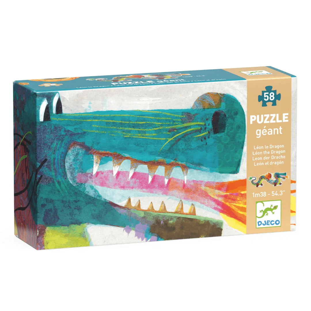 Djeco Giant Floor Dragon Puzzle