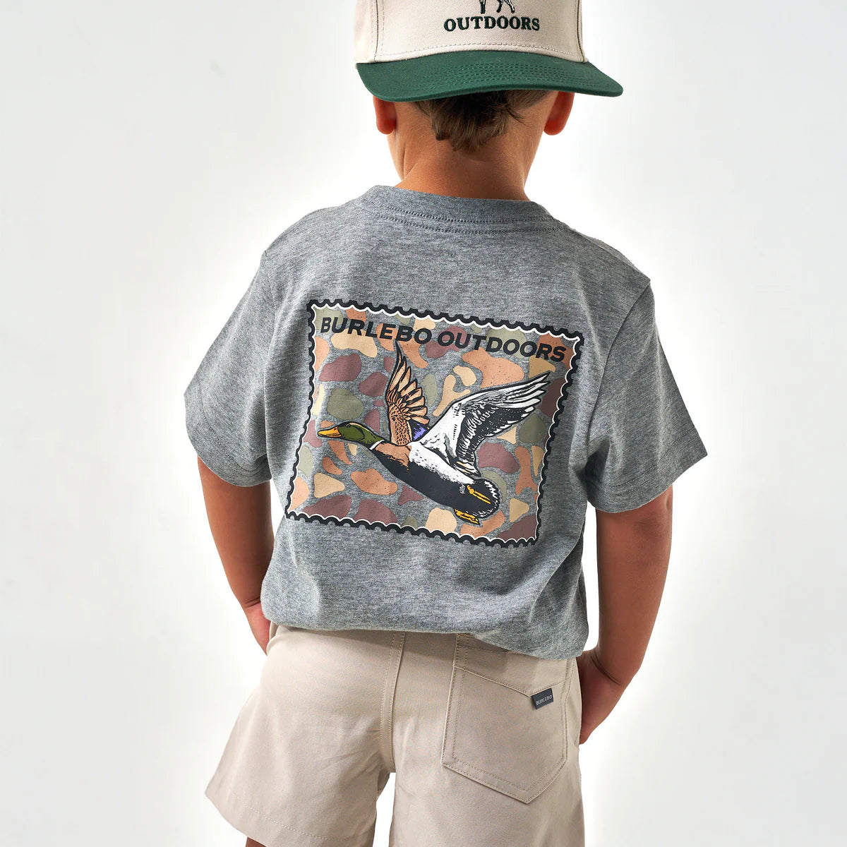 Burlebo Youth SS Tee - Mallard Duck Stamp
