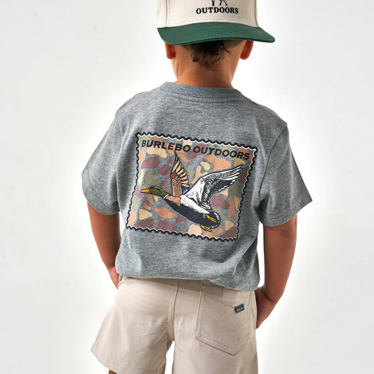 Burlebo Youth SS Tee - Mallard Duck Stamp
